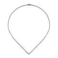 4.70 ct. Diamant Tennis Halskette