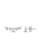 0.99 ct. Diamant Baguette Ohrringe