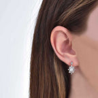 0.57 ct. Diamant Baguette Ohrringe