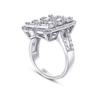 1.71 ct. Diamant Baguette Ring