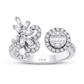 0.57 ct. Diamant Baguette Ring