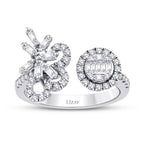 0.57 ct. Diamant Baguette Ring