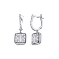 0.70 ct. Diamant Baguette Ohrringe