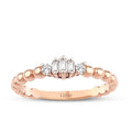 0.15 ct. Diamant Baguette Ring