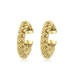 Gold Ketten Doric Huggies Ohrringe