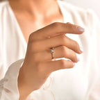 0.04 ct. Diamant Rund Solitär Verlobungsring