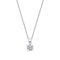 0.15 ct. Diamant Solitär Halskette