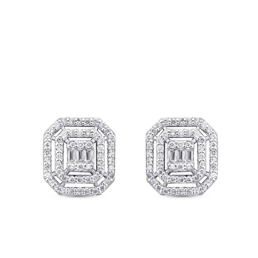 0.47 ct. Diamant Baguette Trend Ohrringe