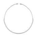 2.50 ct. Diamant Tennis Halskette