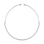 2.50 ct. Diamant Tennis Halskette