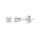 0.40 ct. Diamant Solitär Ohrringe