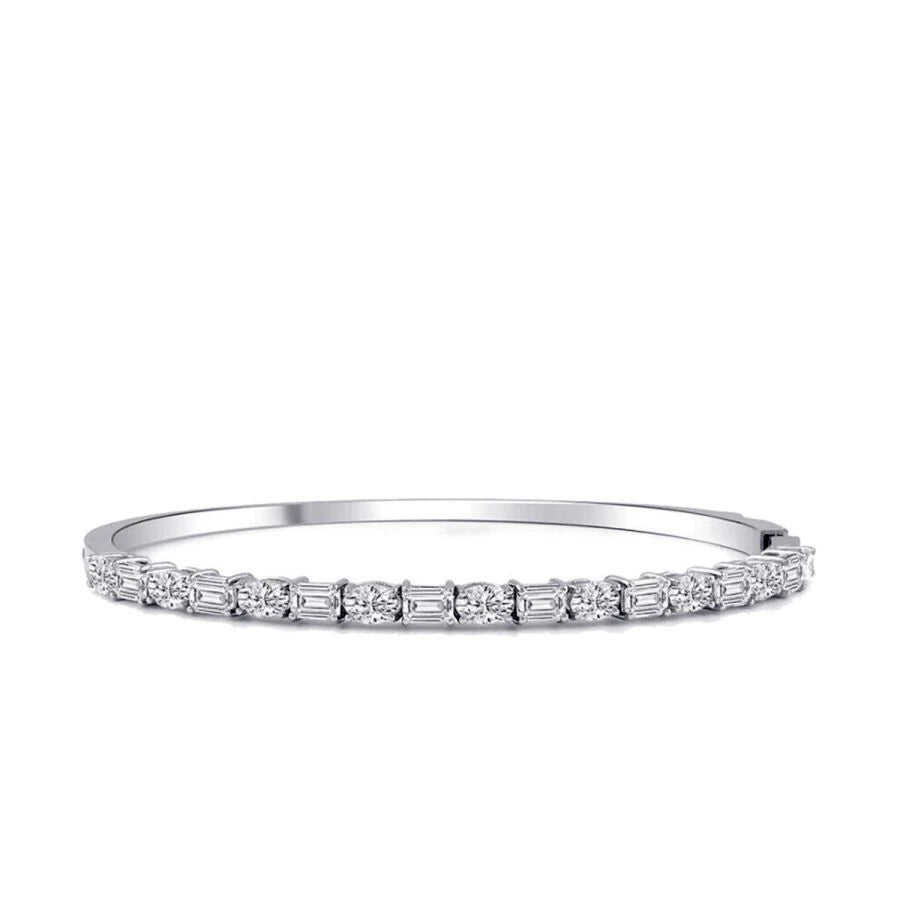 3.32 ct. Diamant Baguette Armreif