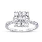0.47 ct. Diamant Baguette Ring
