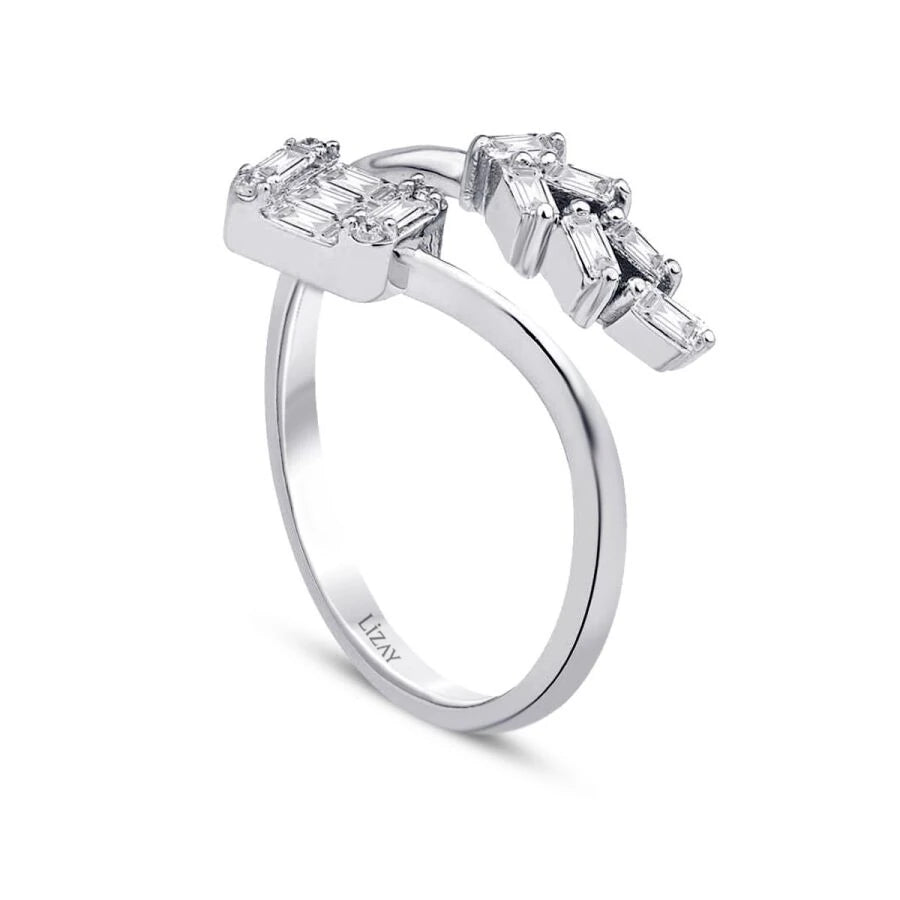 0.29 ct. Diamant Baguette Trend Ring