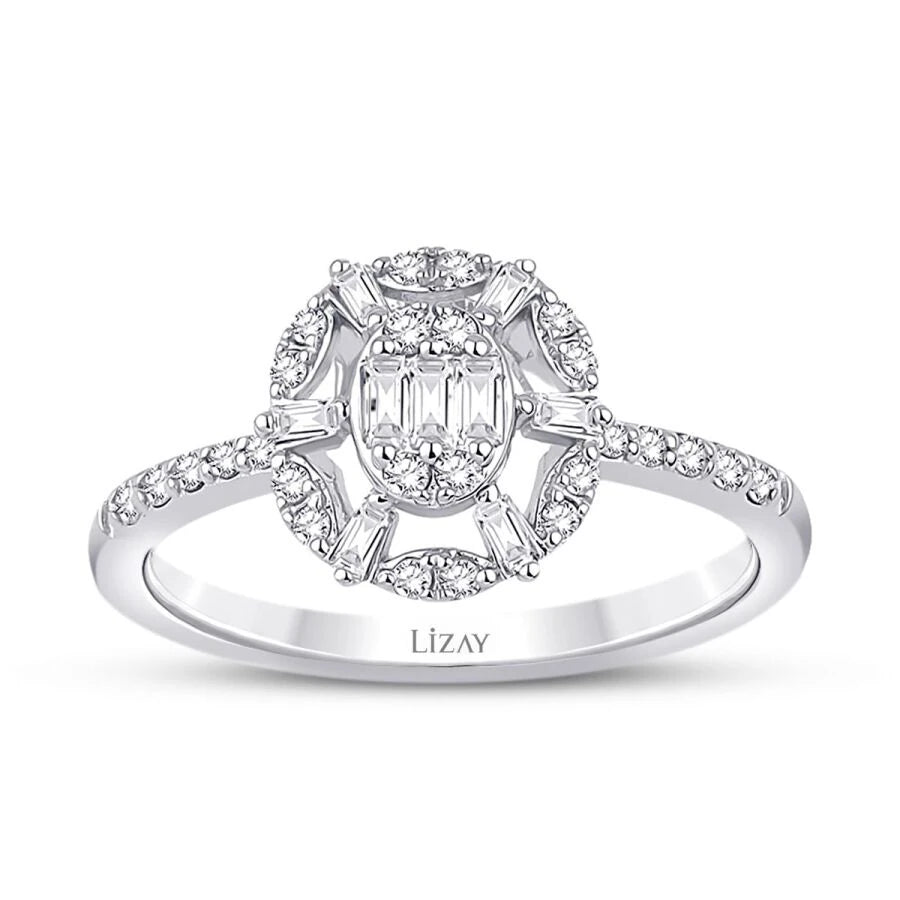 0.27 ct. Diamant Baguette Ring