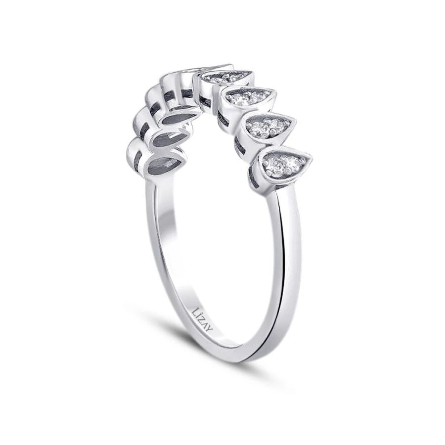 0.16 ct. Diamant Topfen Ring