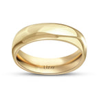 Klassischer Gold Ehering