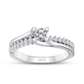 0.45 ct. Diamant Rund Solitär Verlobungsring