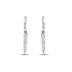 0.48 ct. Diamant Baguette Ohrringe