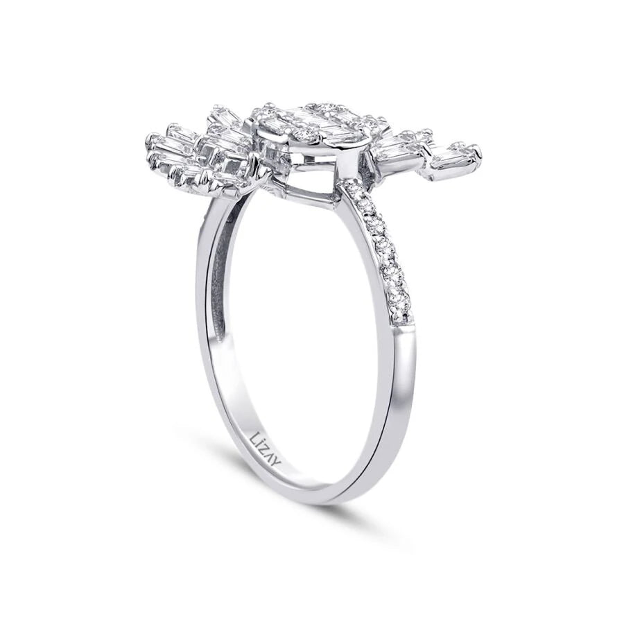 0.79 ct. Diamant Trend Baguette Ring