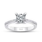 0.61 ct. Diamant Rund Solitär Verlobungsring