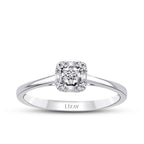 0.08 ct. Diamant Baguette Ring