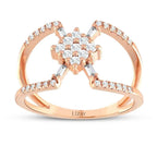 0.39 ct. Diamant Baguette Ring