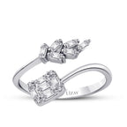 0.29 ct. Diamant Baguette Trend Ring