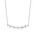 0.36 ct. Diamant Fünf-Stein Halskette