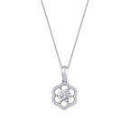 0.64 Karat Diamant Blume Trend Set