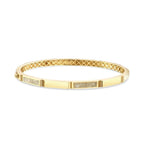 Gold Emaille Armreif