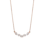 0.21 ct. Diamant Baguette Halskette