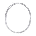7.77 ct. Diamant Baguette Halskette