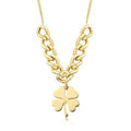 Gold Ketten Clover Halskette