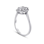 0.31 ct. Diamant Baguette Ring
