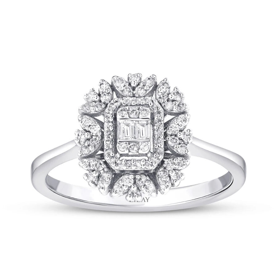 1.25 Karat Diamant Baguette Set