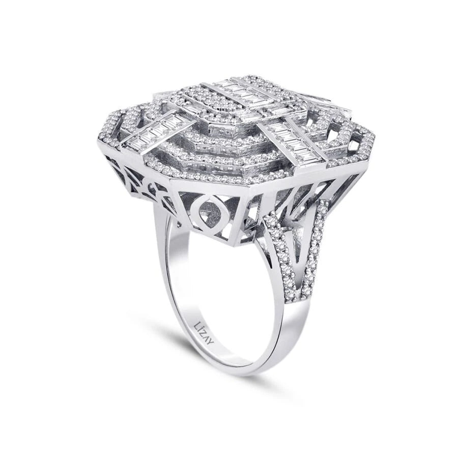 1.98 ct. Diamant Baguette Ring