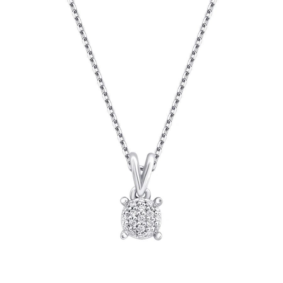 0.06 ct. Diamant Trend Solitär Halskette