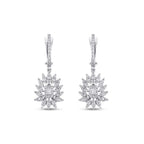 0.91 ct. Diamant Baguette Ohrringe