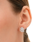 0.94 Karat Diamant Baguette Stern Set