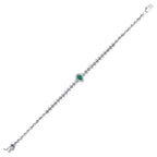 1.41 ct. Diamant Smaragd Armband