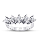 1.00 ct.-Stil Diamant-Effekt Fünf-Stein Ring
