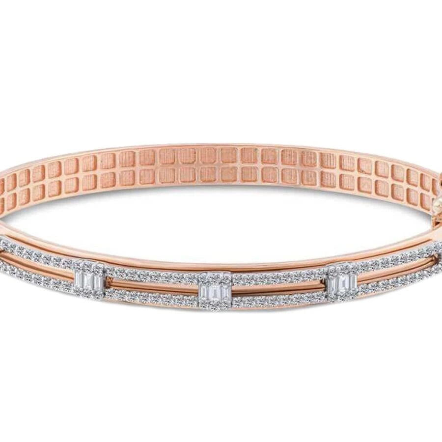 1.07 ct. Diamant Baguette Armreif