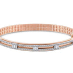 1.07 ct. Diamant Baguette Armreif