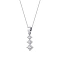 0.40 ct. Diamant Tria Halskette