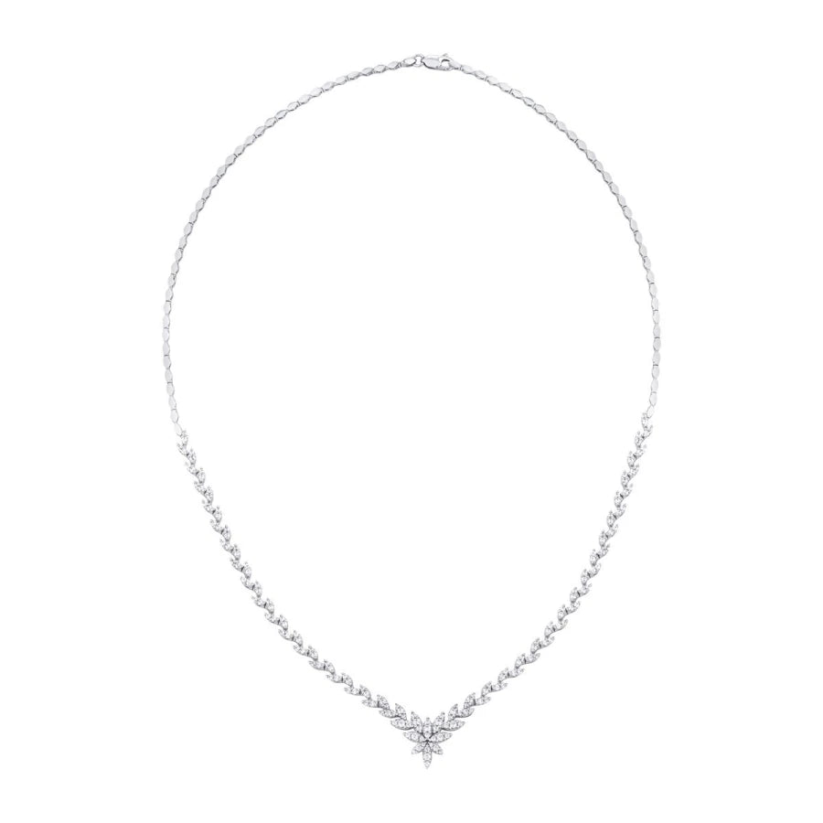 Gold Blätter Halskette