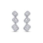 1.30 ct. Diamant Baguette Ohrringe