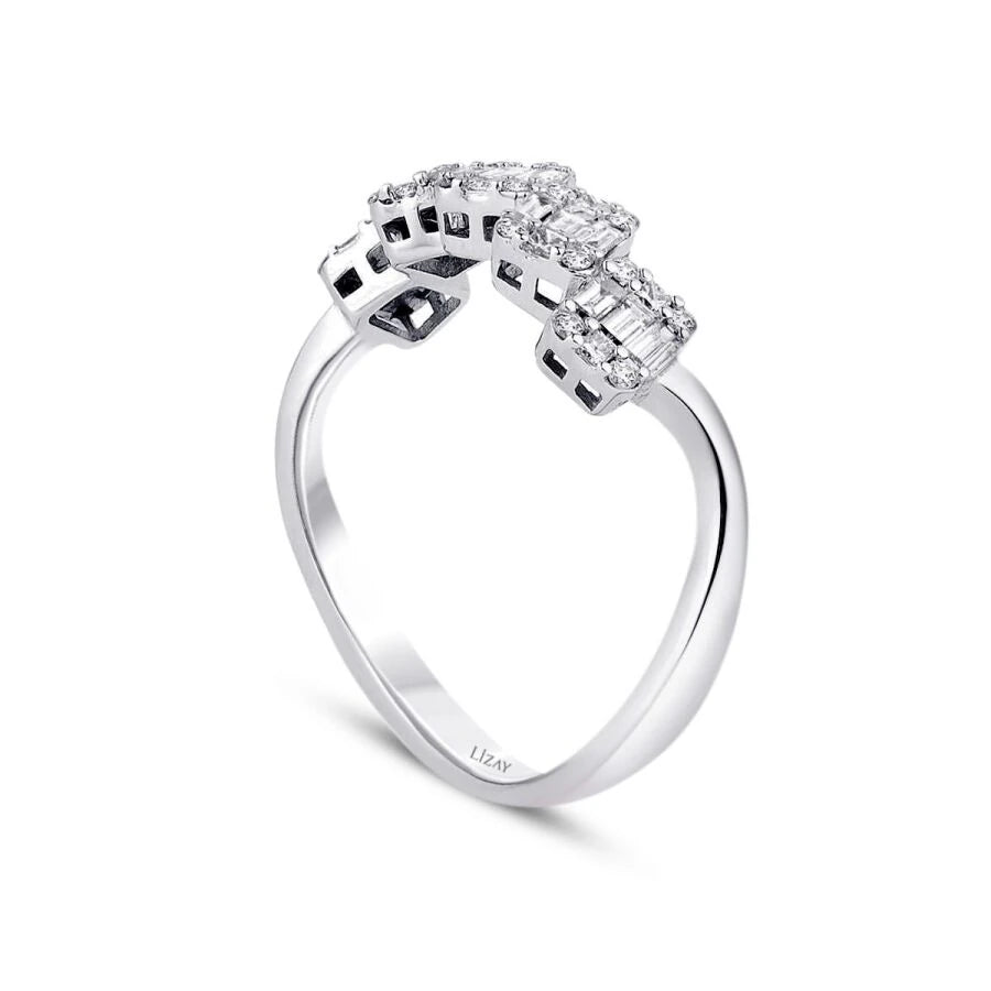 0.40 ct. Diamant Baguette Ring