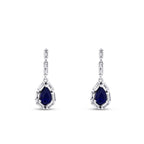 1.59 ct. Diamant Saphir Ohrringe