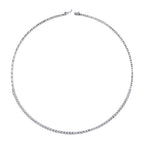 2.45 ct. Diamant Tennis Halskette